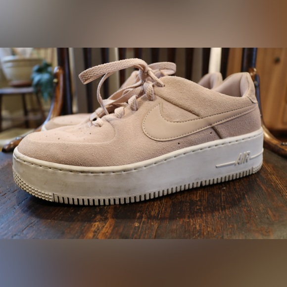 Nike Air Force 1 sage low platform sneakers - Picture 1 of 7